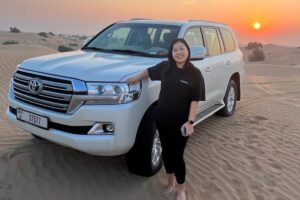Desert safari dubai range rover price